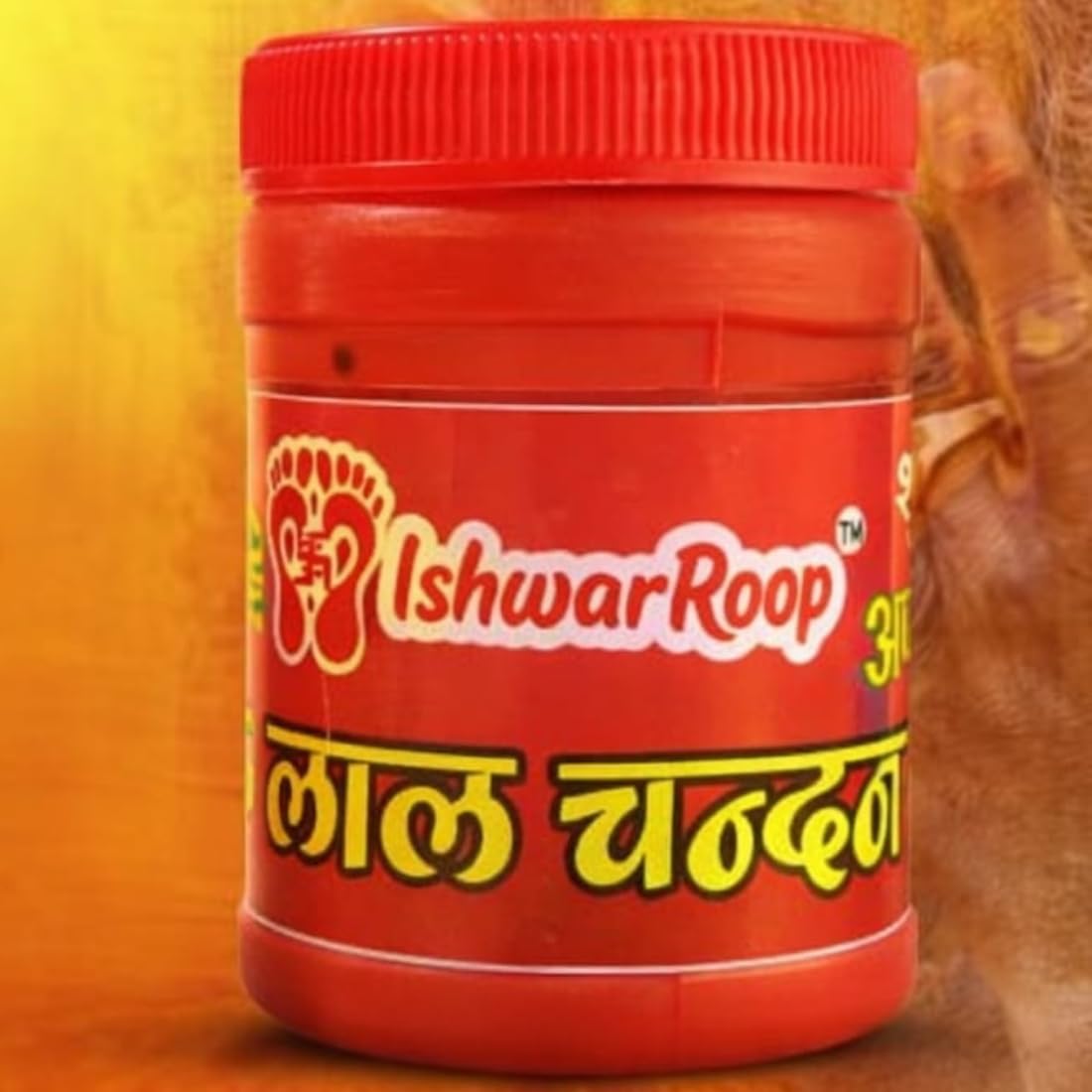 IshwarRoop Red Chandan Powder - Pure Lal Chandan for Pooja & Tilak - 30gm