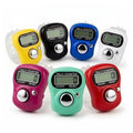 IshwarRoop Digital Tally Counter - Pack of 7 | Hand Held Counter for Meditation and Japa Counting