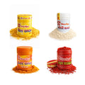 IshwarRoop Chandan Combo Pack of 4 - Gopi, Yellow, Red & Kesar Chandan Powder-30gm Each