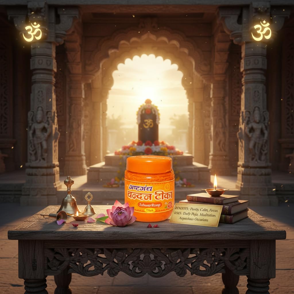 IshwarRoop Kesar Chandan Tilak for Pooja and Festivals- 25gm