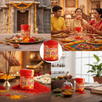 IshwarRoop Lal Roli Powder - Pure Kumkum for Pooja, Tilak & Auspicious Rituals - 30gm
