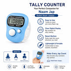 IshwarRoop Digital Tally Counter - Pack of 3 | Hand Held Counter for Meditation and Japa Counting
