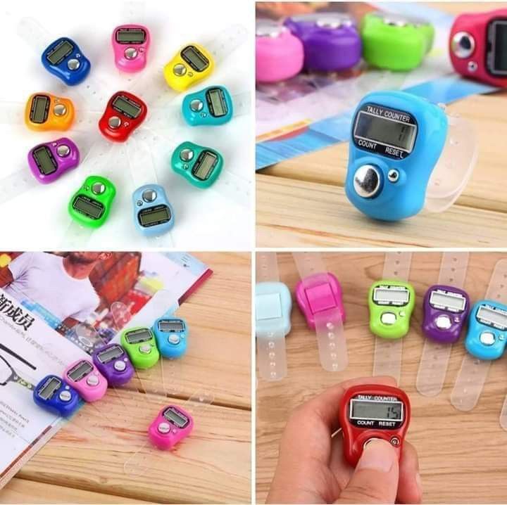 IshwarRoop Digital Tally Counter - Pack of 3 | Hand Held Counter for Meditation and Japa Counting