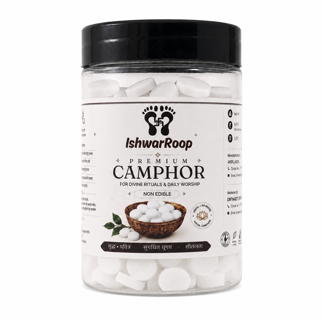Pure & Natural Kapoor | Premium Camphor for Pooja -130gm