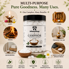 Pure & Natural Kapoor | Premium Camphor for Pooja -130gm